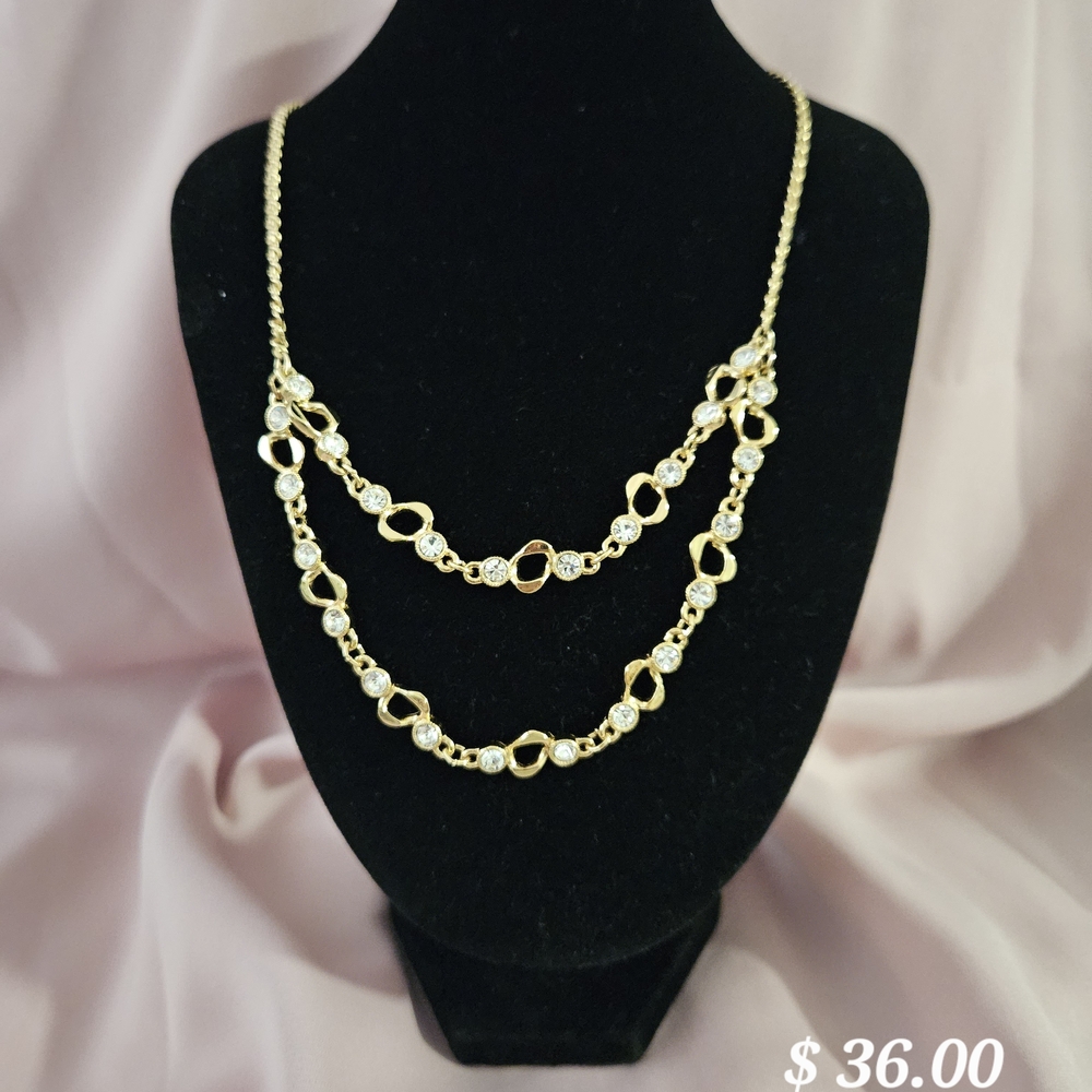 Elegant Gold-Tone Necklace